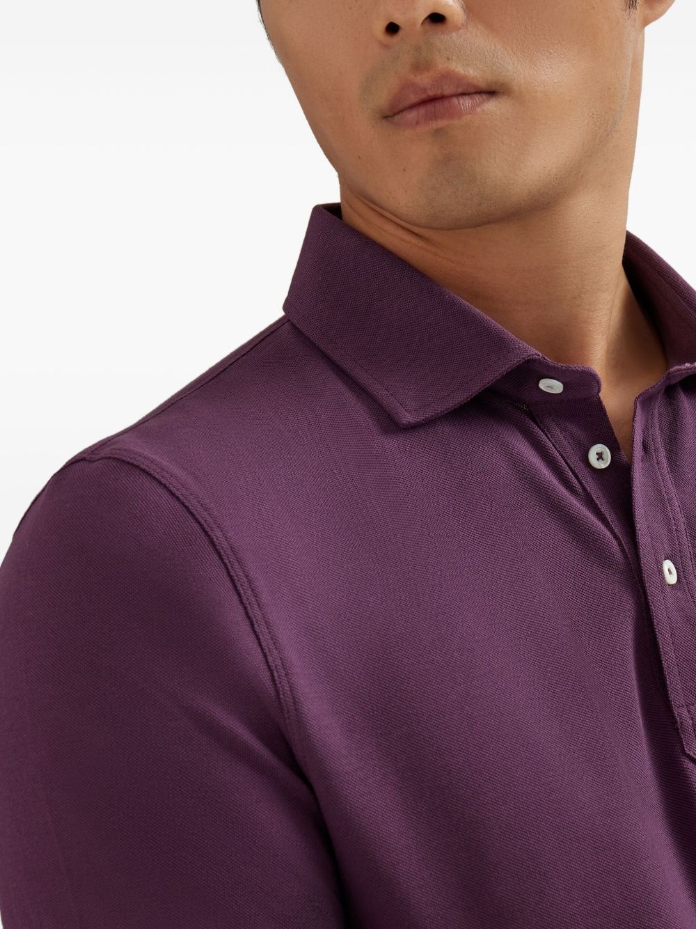 cotton polo shirt - 5