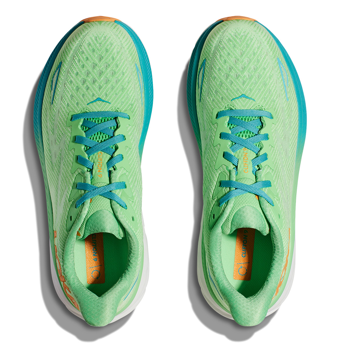 Hoka Clifton 9 - Zest - Lime Glow - 3