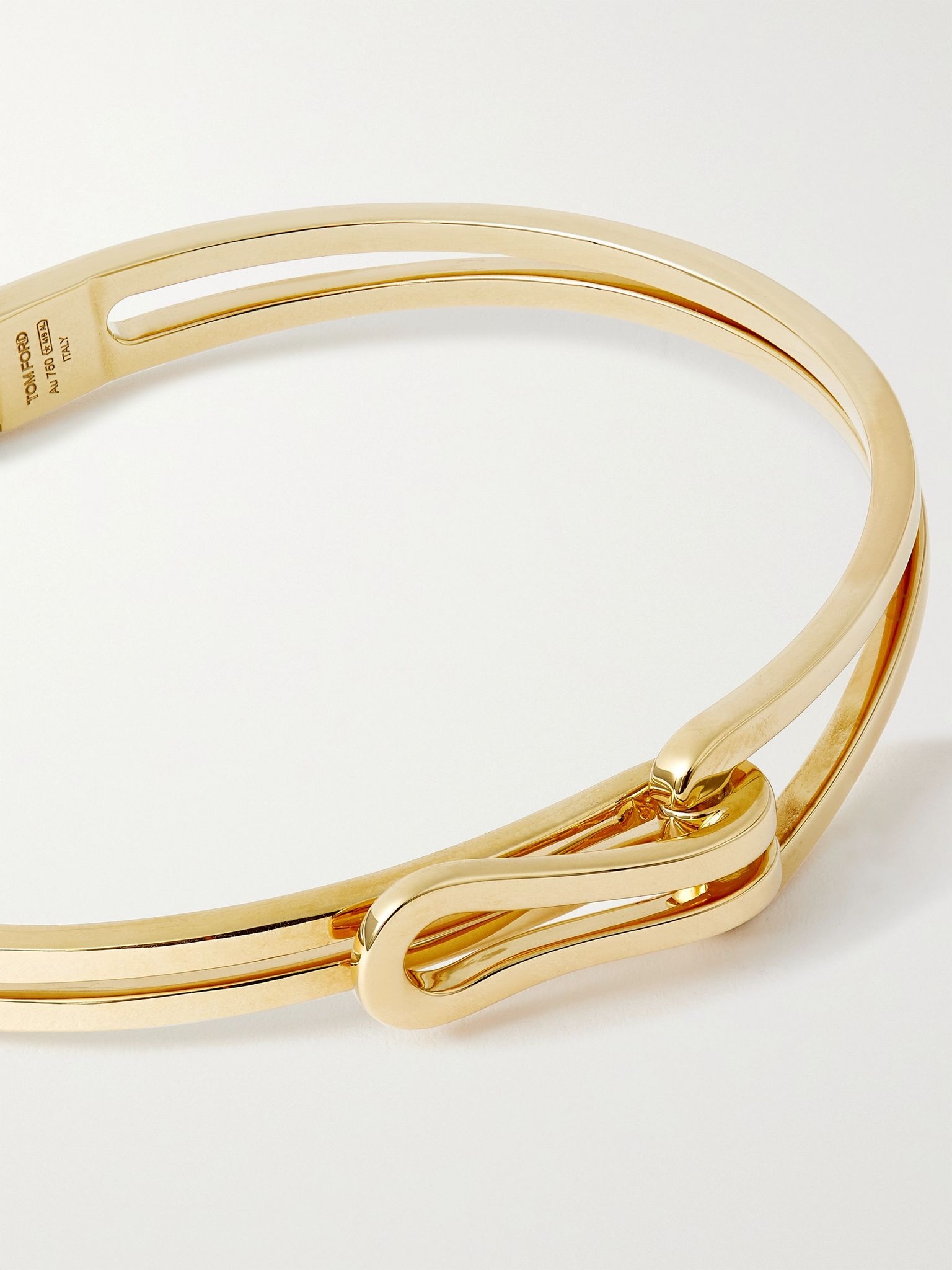 Interlocked 18-Karat Gold Cuff - 4