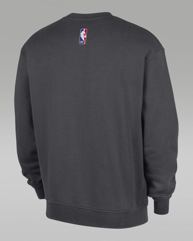 Jordan Minnesota Timberwolves Statement Essentials Men's Jordan NBA Fleece Crew-Neck Sweatshirt outlook