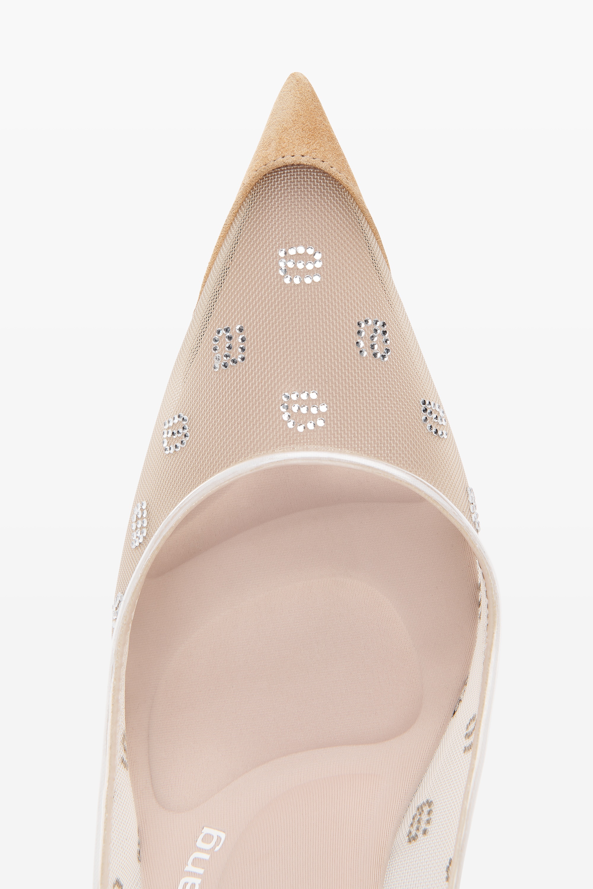 DELPHINE 105 PUMP IN MESH/CRYSTAL - 3