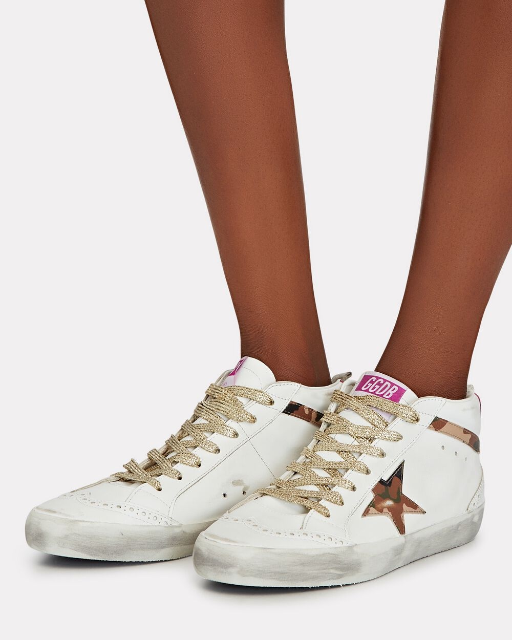 Mid Star Leather Sneakers - 2