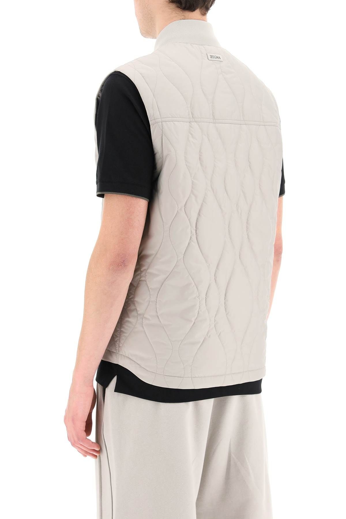 QUILTED ECO-POLY VEST - 4