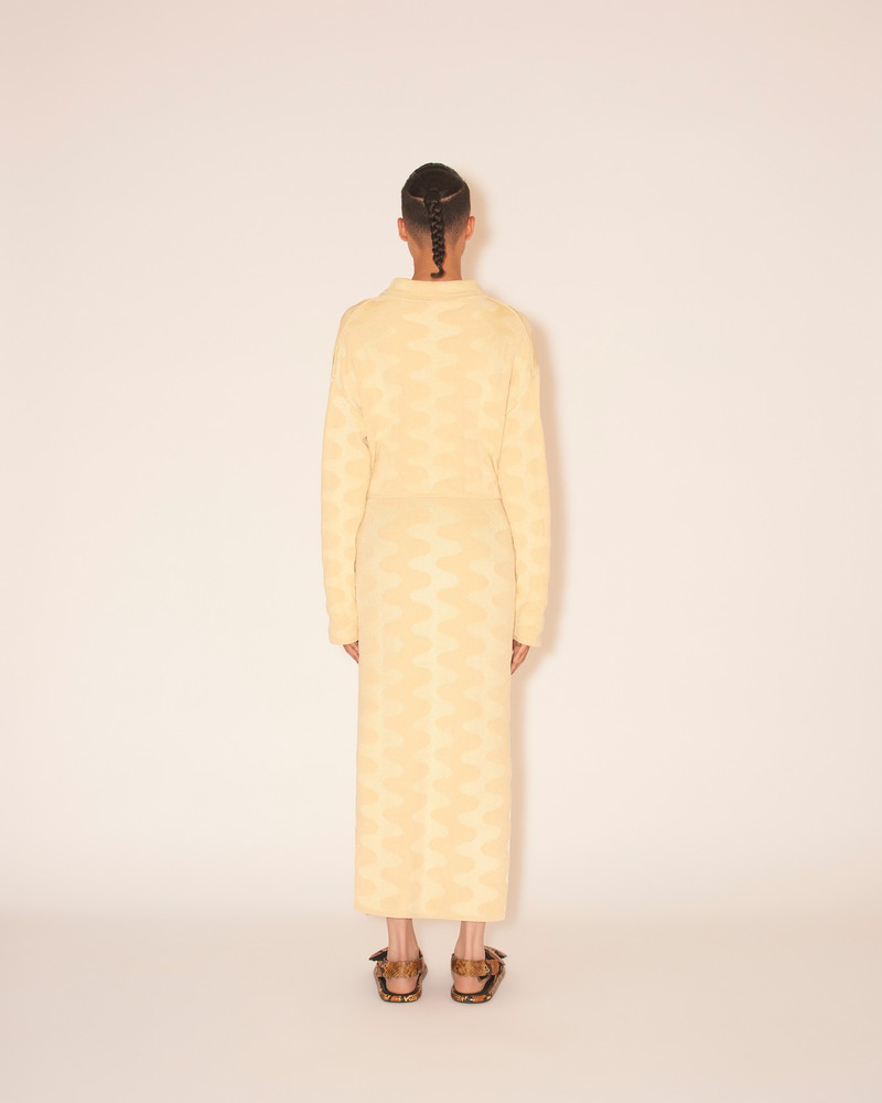 Nanushka ZEFA - Cropped jacket - Creme outlook