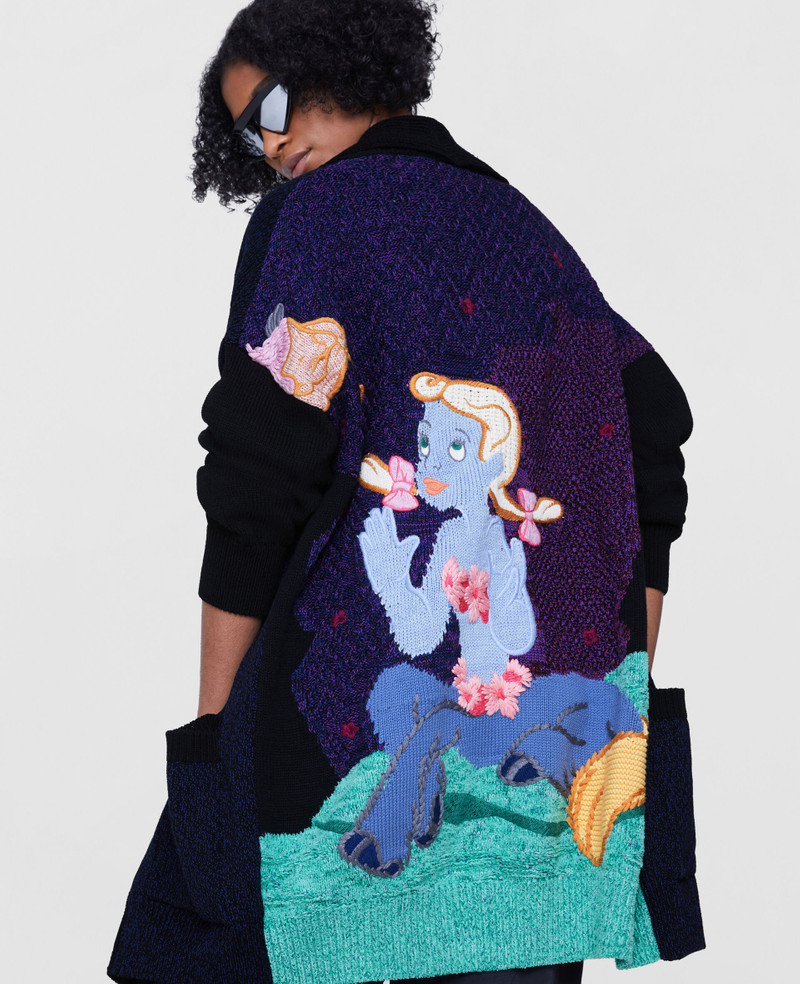 Fantasia 풍경 한국어 Knit 카디건 6