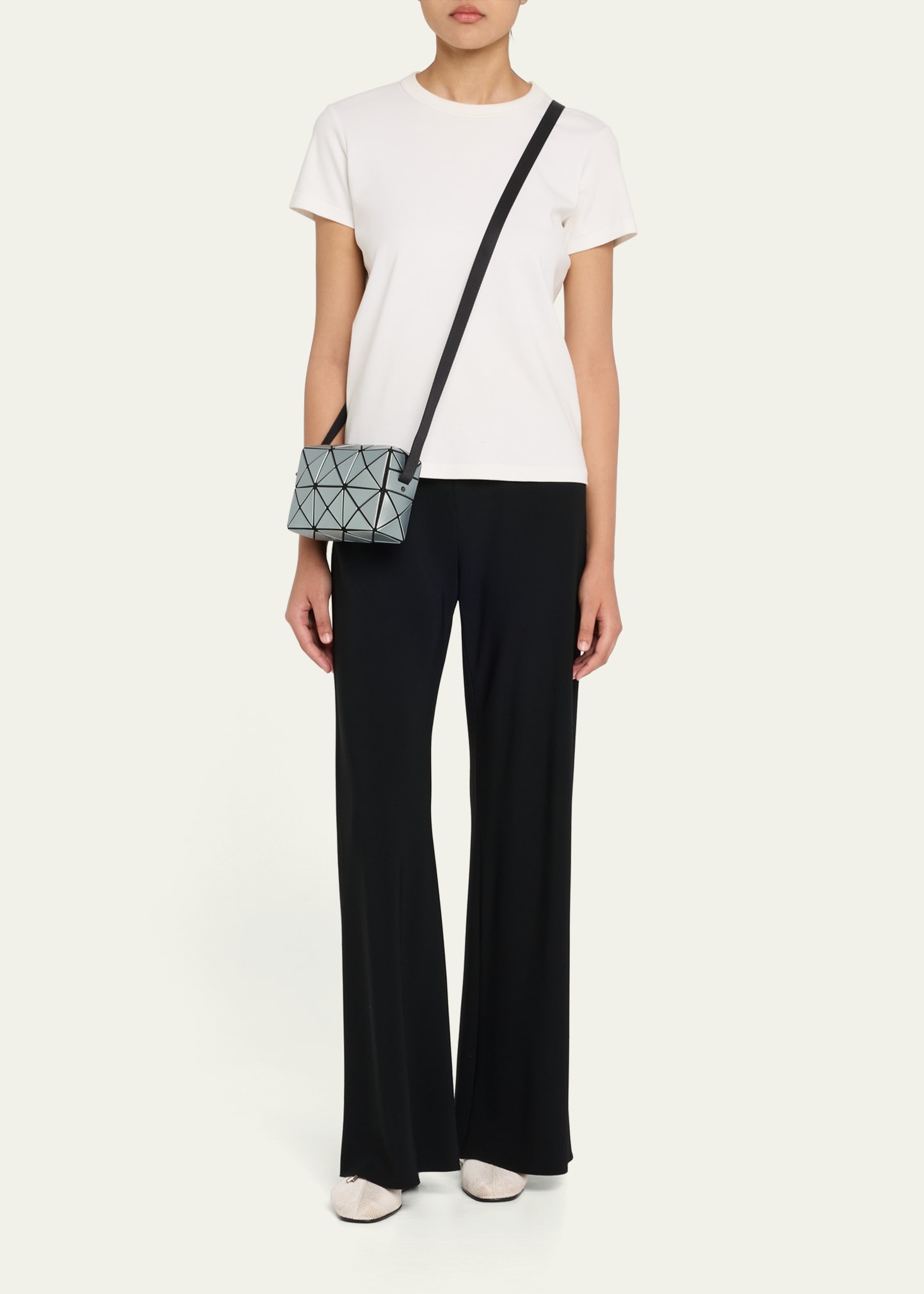 Cuboid Metallic Crossbody Bag - 6