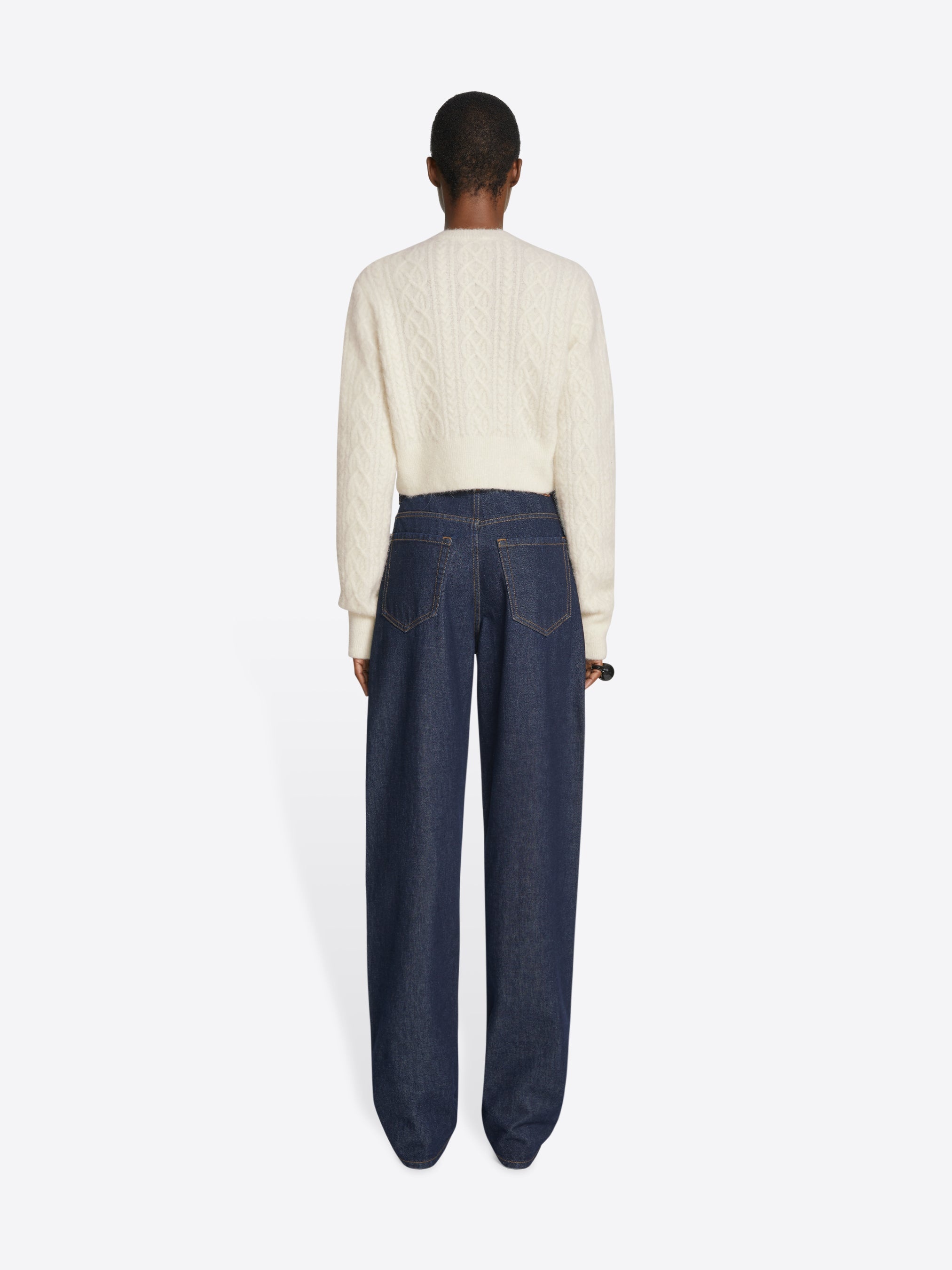 CABLE KNIT SWEATER - 4