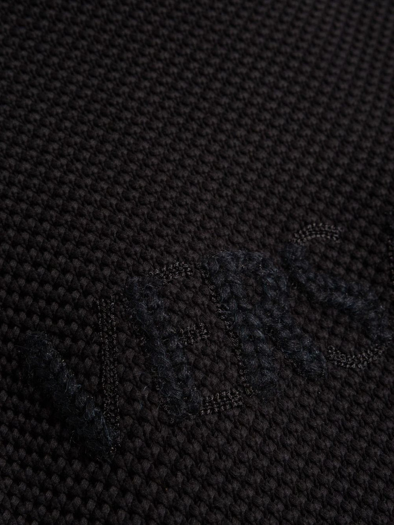 textured high-neck jumper 5