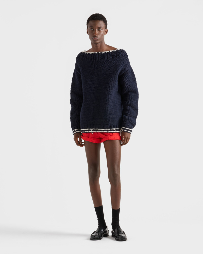 Prada Cotton poplin Bermudas outlook