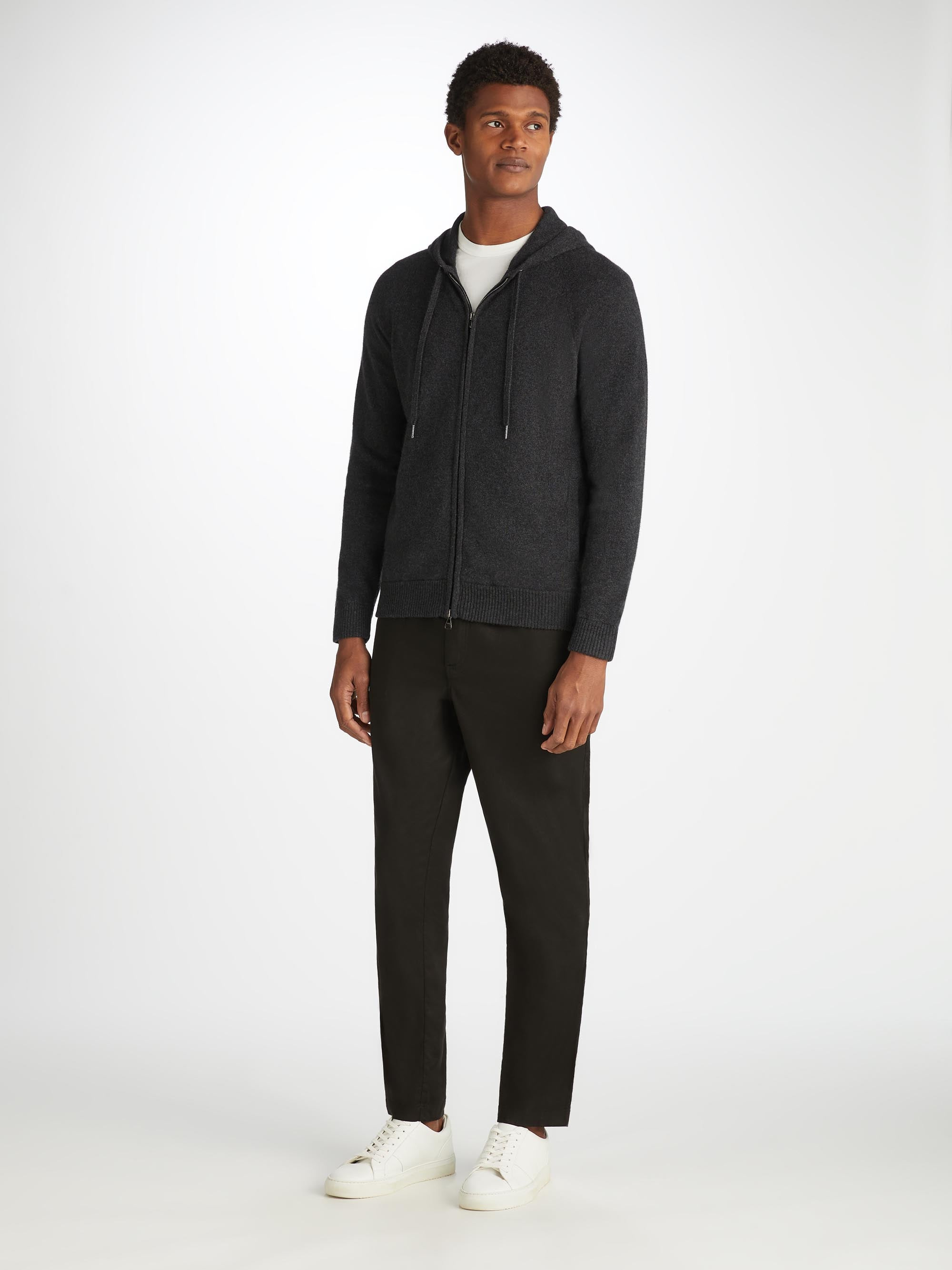 Men's Hoodie Finley 10 Cashmere Charcoal - 3