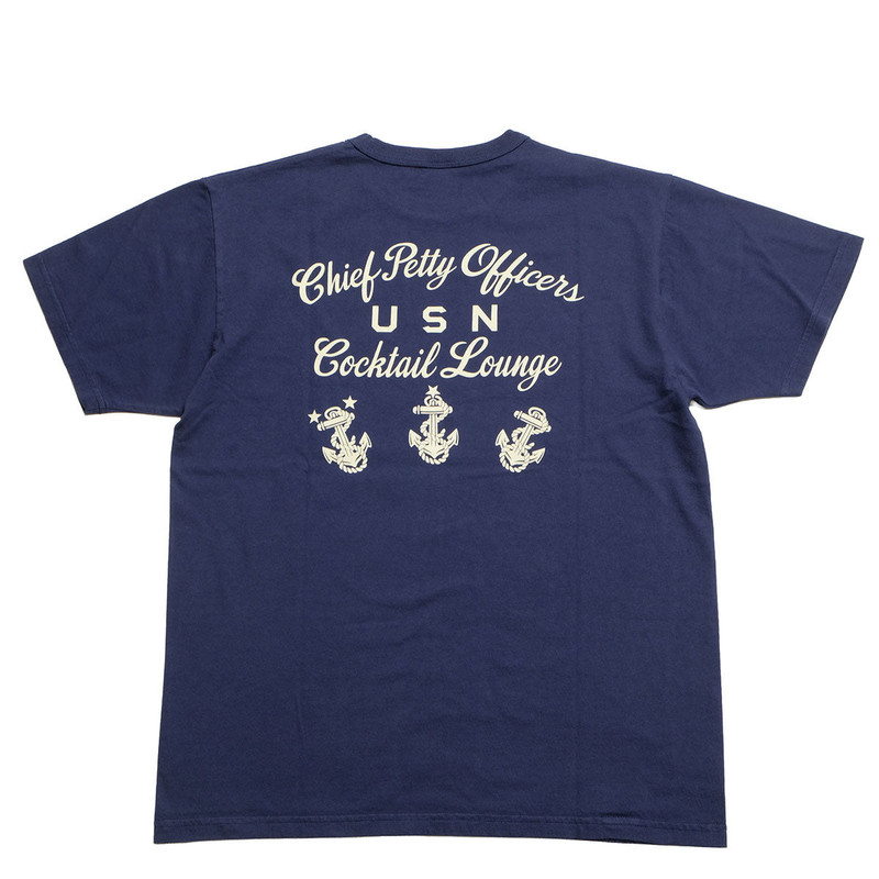 Buzz Rickson's S/S T-SHIRT - U.S.N. COCKTAIL LOUNGE - BR79706 outlook