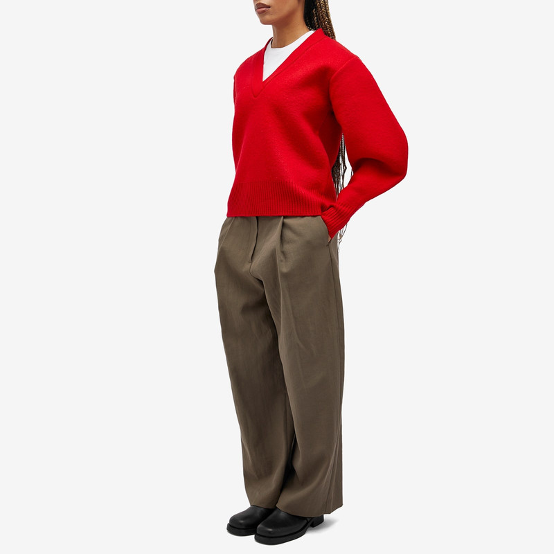 KASSL Editions kassl V -Sweater Boiled Wool Jumper outlook
