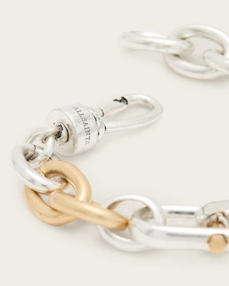 CADENCE TWO TONE CHAIN BRACELET 5