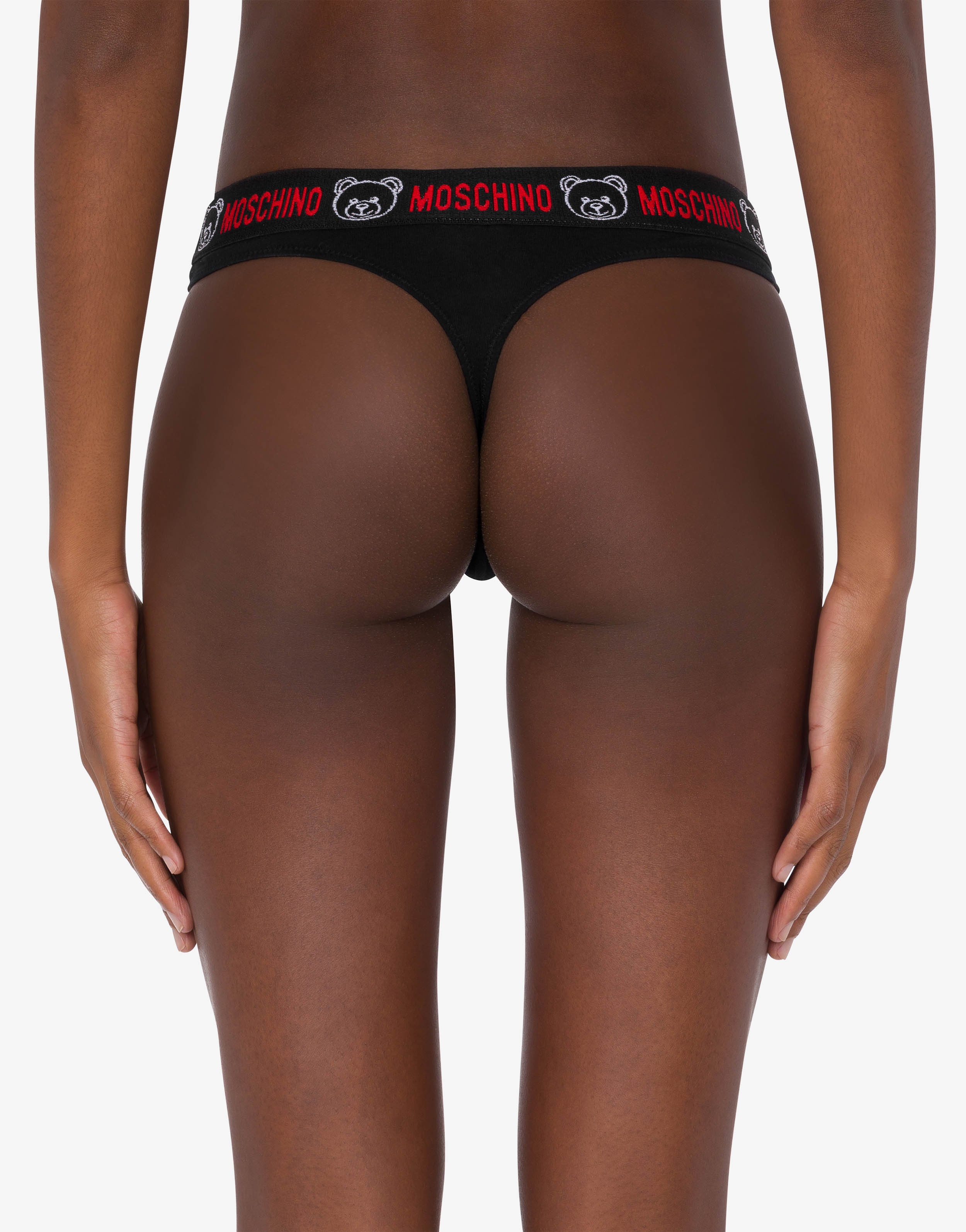 ELASTIC TEDDY THONG - 6