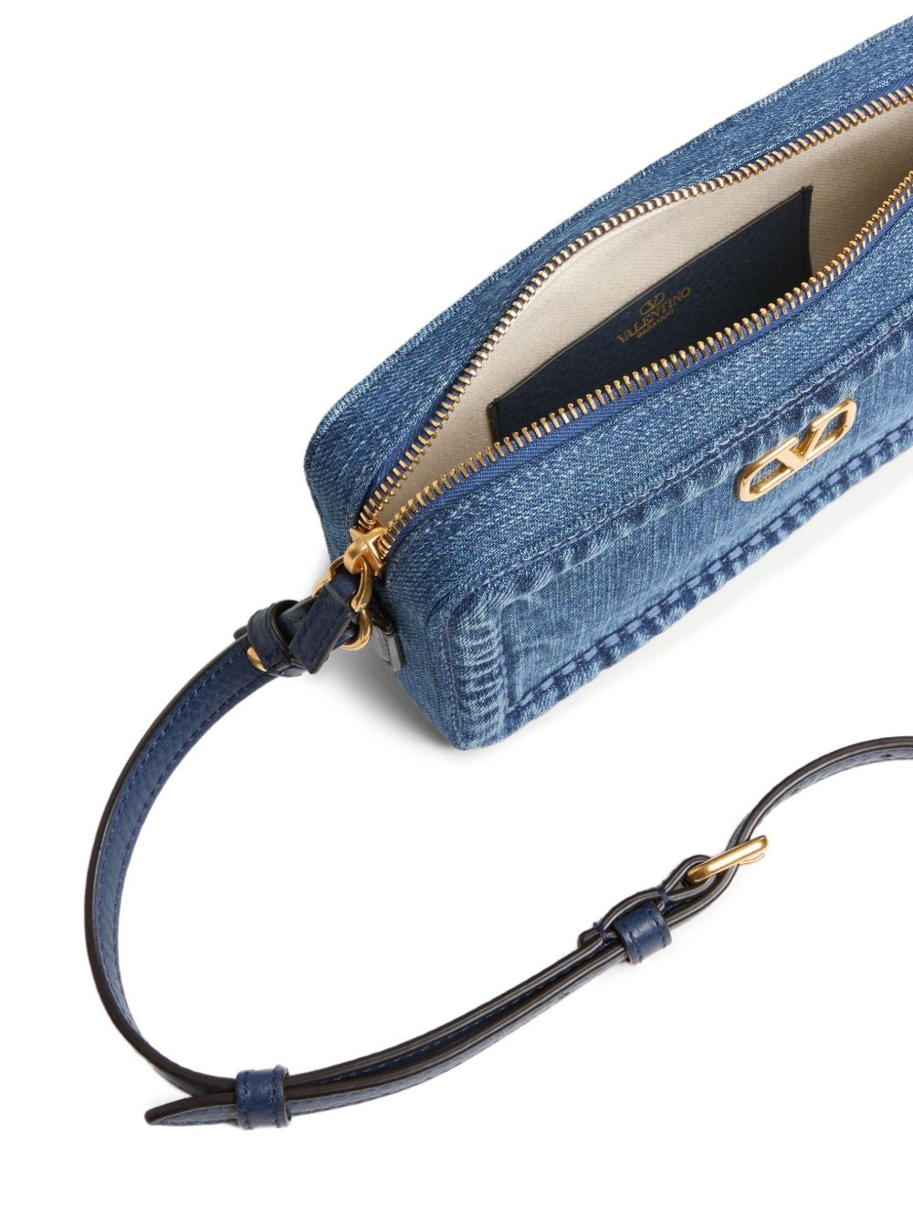 mini Alltime denim shoulder bag - 7