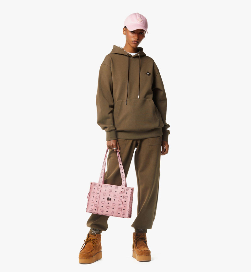 MCM Aren School Bag Tote in Visetos outlook