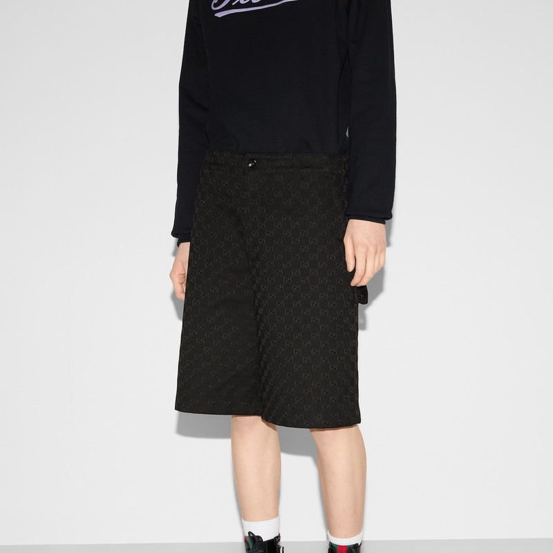 GG canvas shorts 3