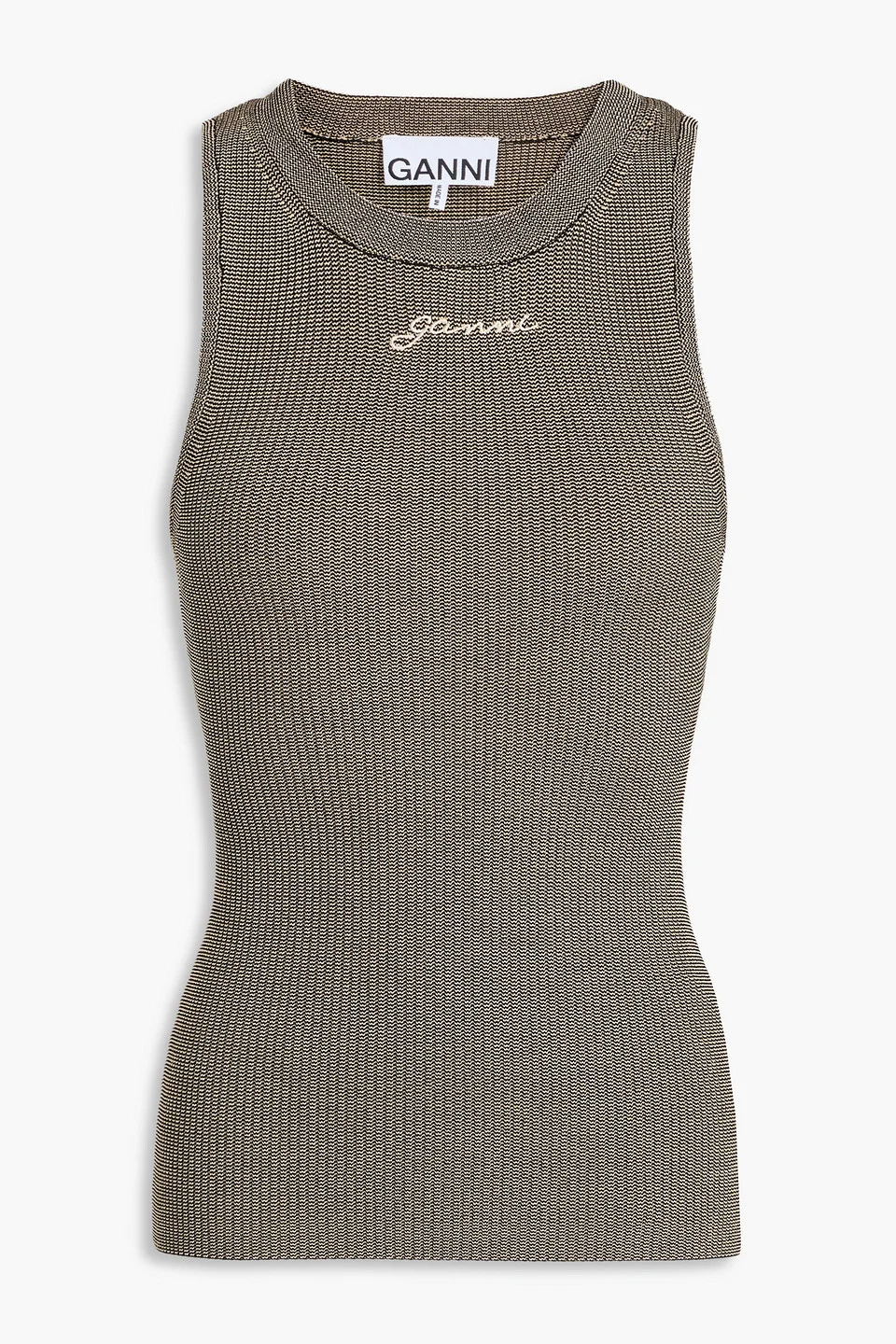 Ribbed-knit tank - 1