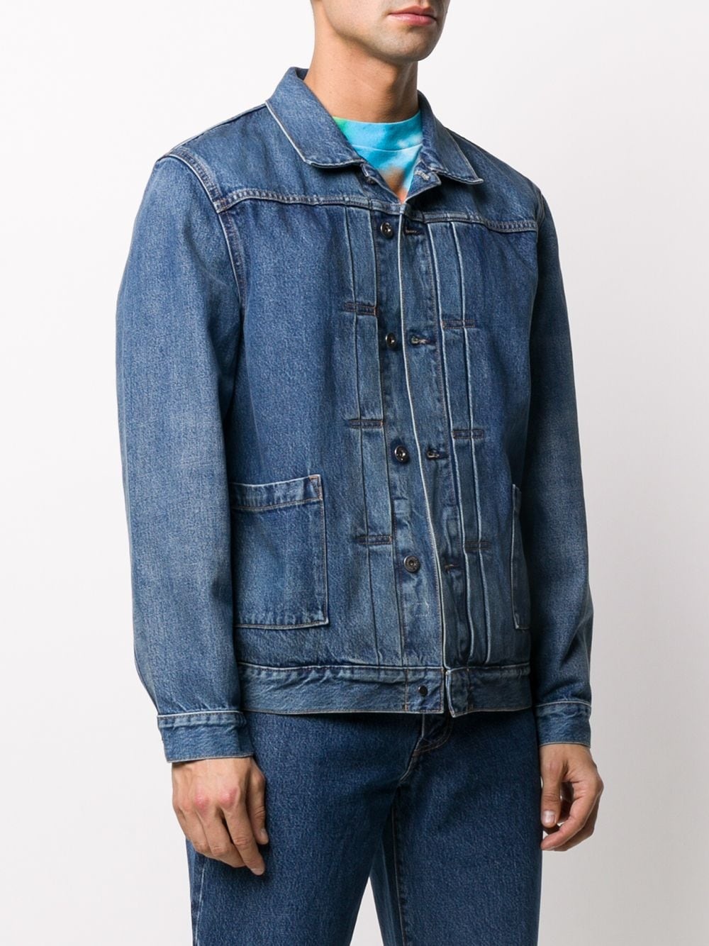 denim trucker jacket - 3