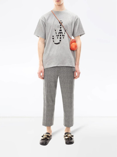 JW Anderson plaid cropped trousers outlook