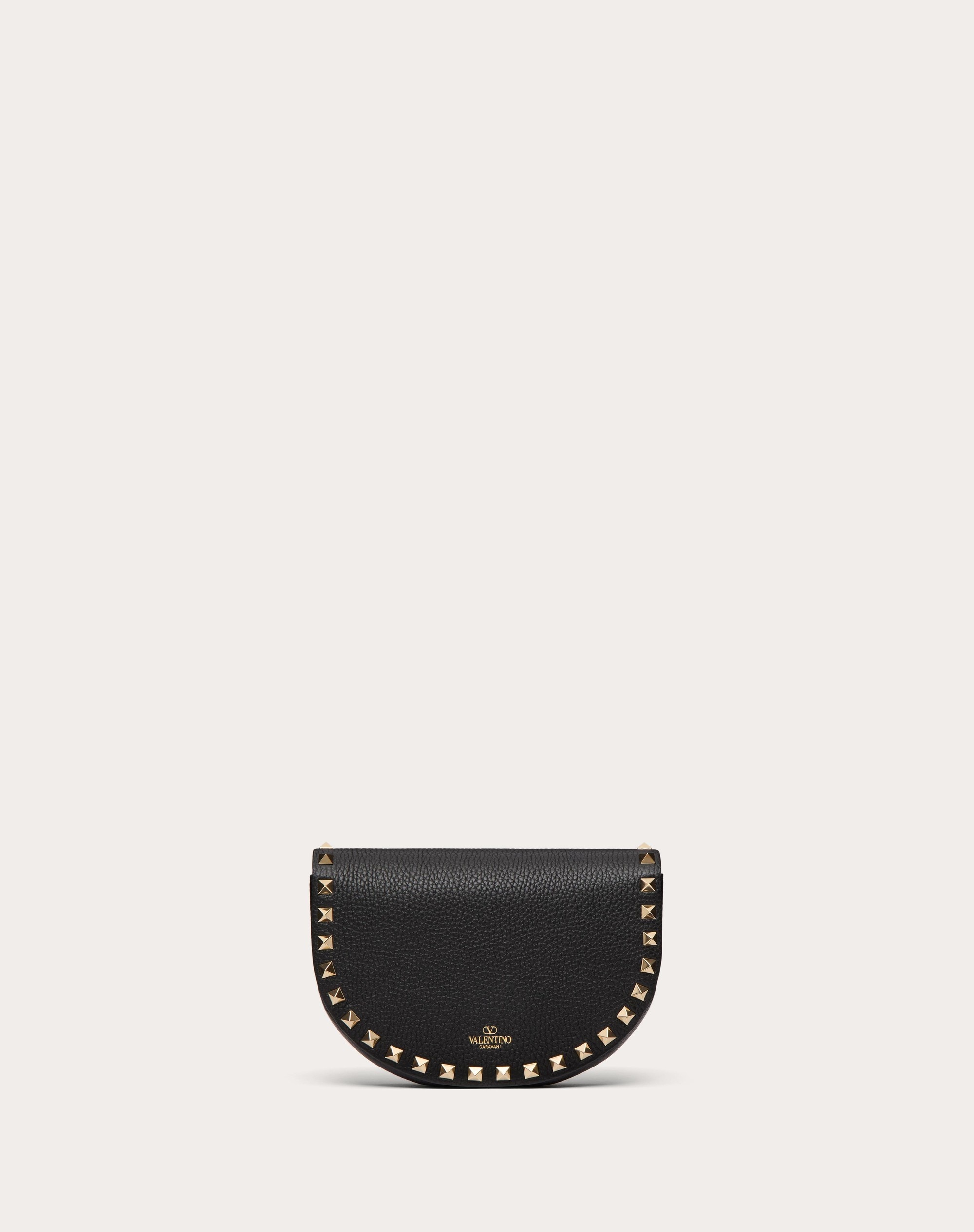 MINI ROCKSTUD CROSSBODY BAG IN GRAINY CALFSKIN - 4