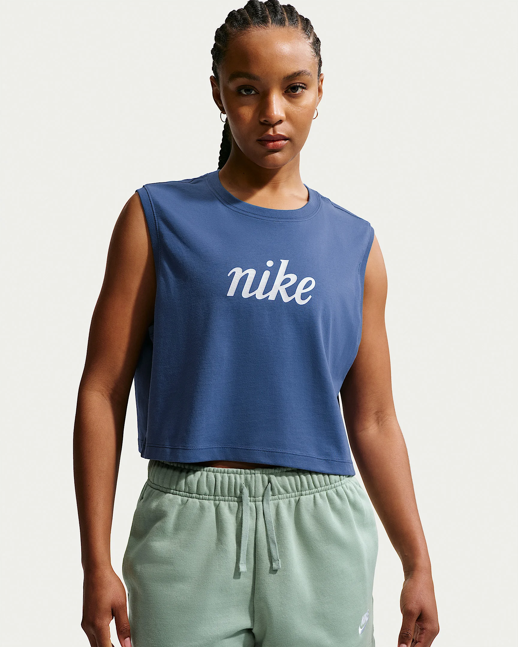 Nike Sportswear Club Women's Loose Cropped Tank Top - 1
