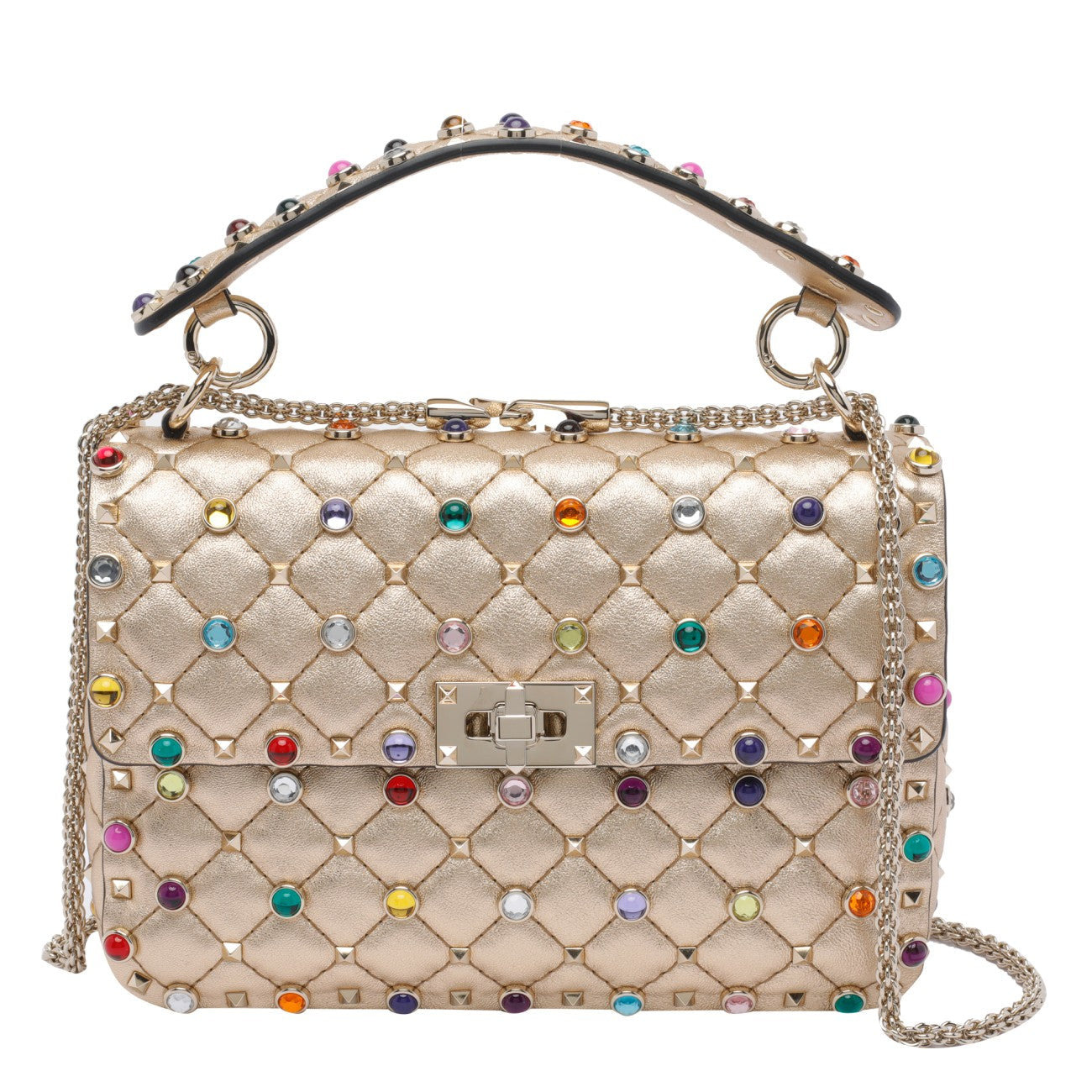 Valentino Garavani Women Medium Rockstud Spike Handbag - 1