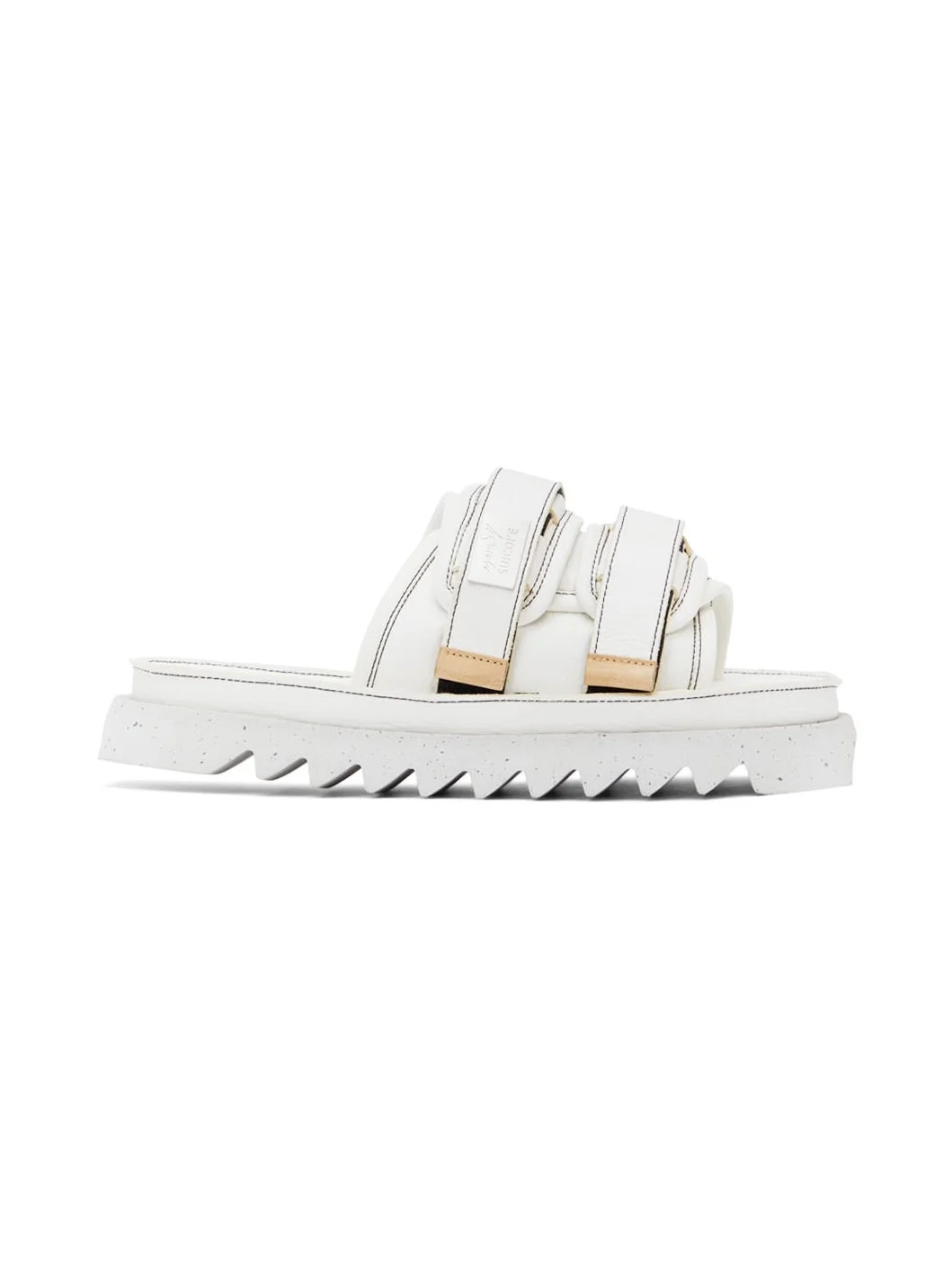 White Suicoke Edition Moto Sandals - 1