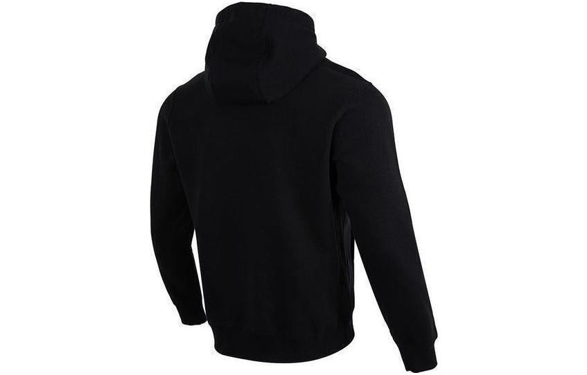 Nike Sportswear Club Fleece Graphic Pullover Hoodie 'Black' DX1518-010 - 2