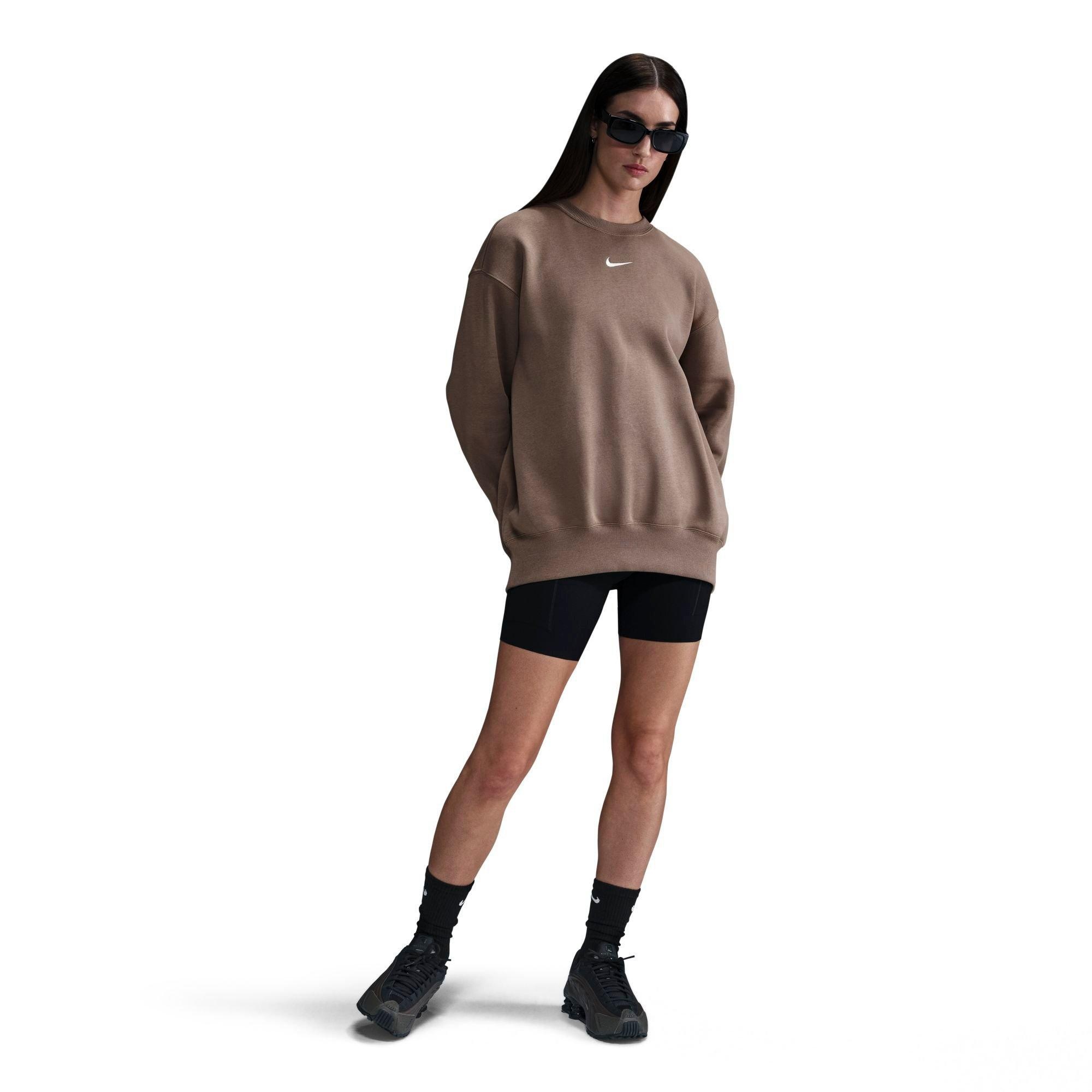 WOMEN'S NIKE SPORTSWEAR PHOENIX FLEECE OVERSIZED CREWNECK SWEATSHIRT - 2