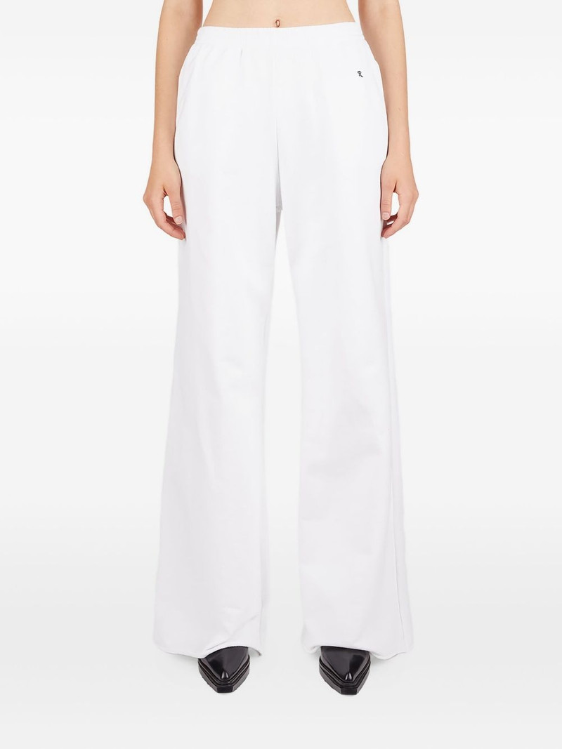 logo-embroidered track pants - 1