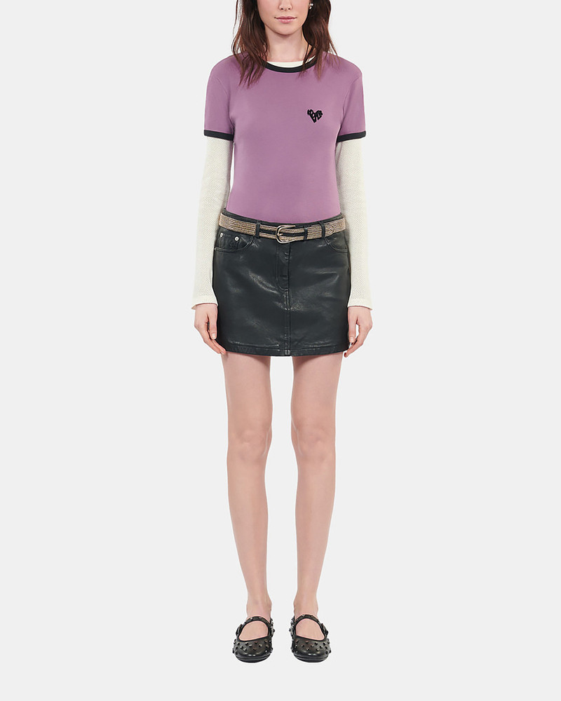 PURPLE KOOPLES HEART T-SHIRT 3