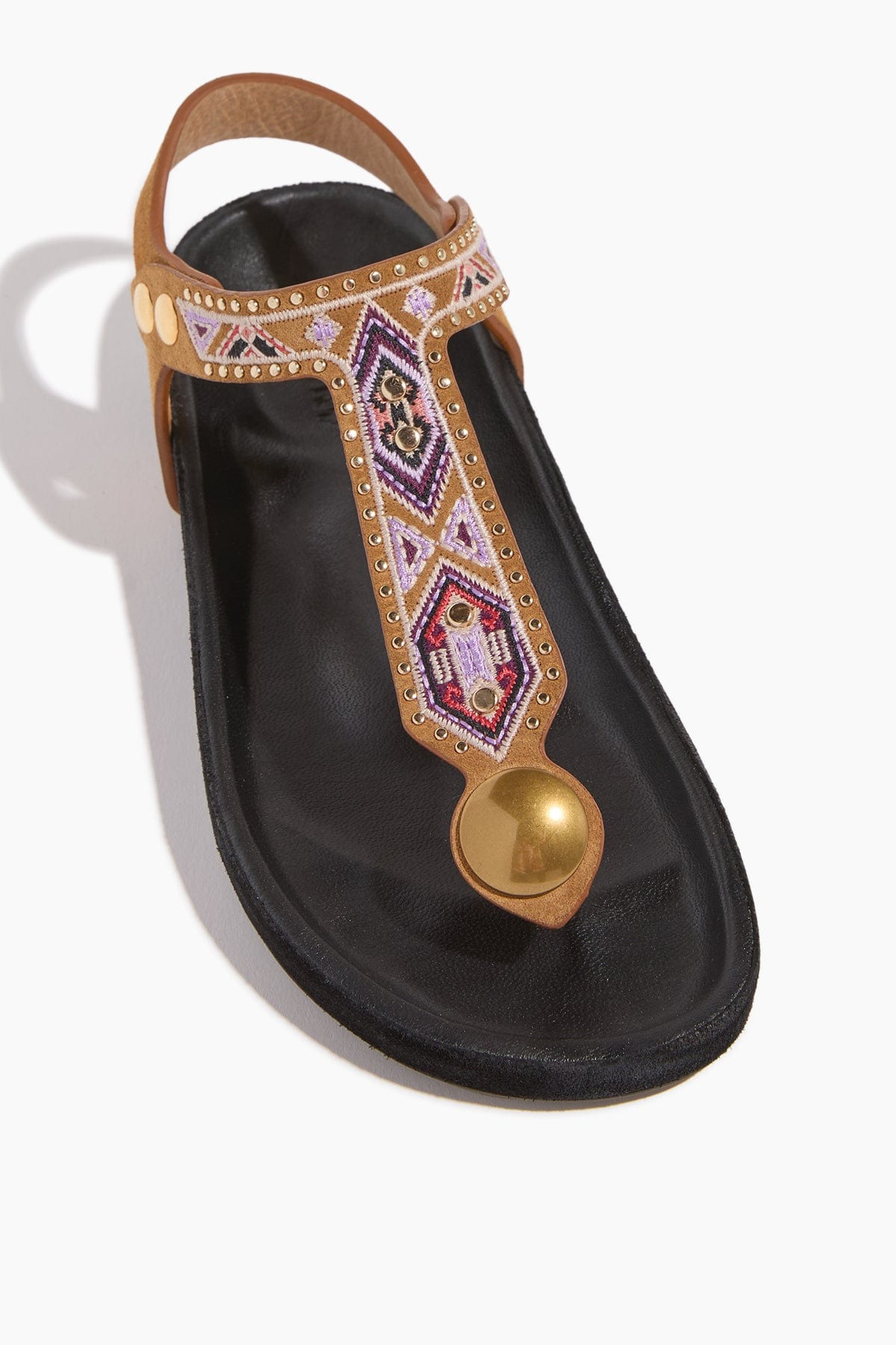 Enore Sandal in Cognac - 4