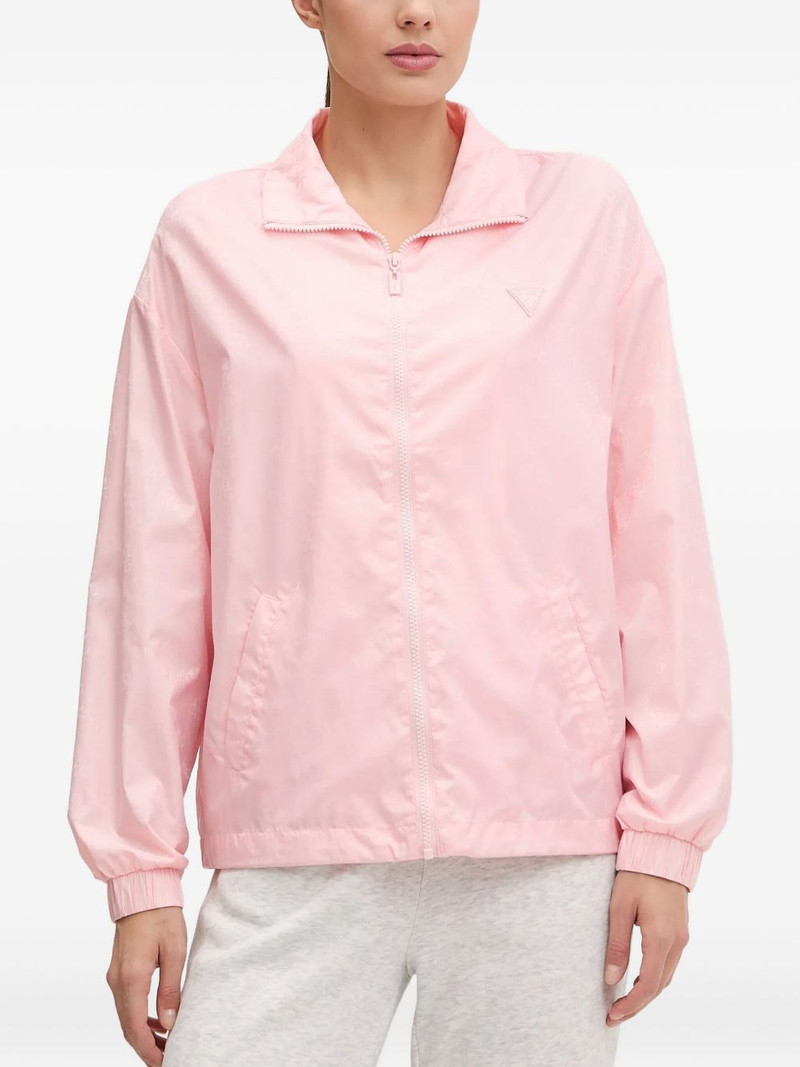 logo-print zip-up jacket 1