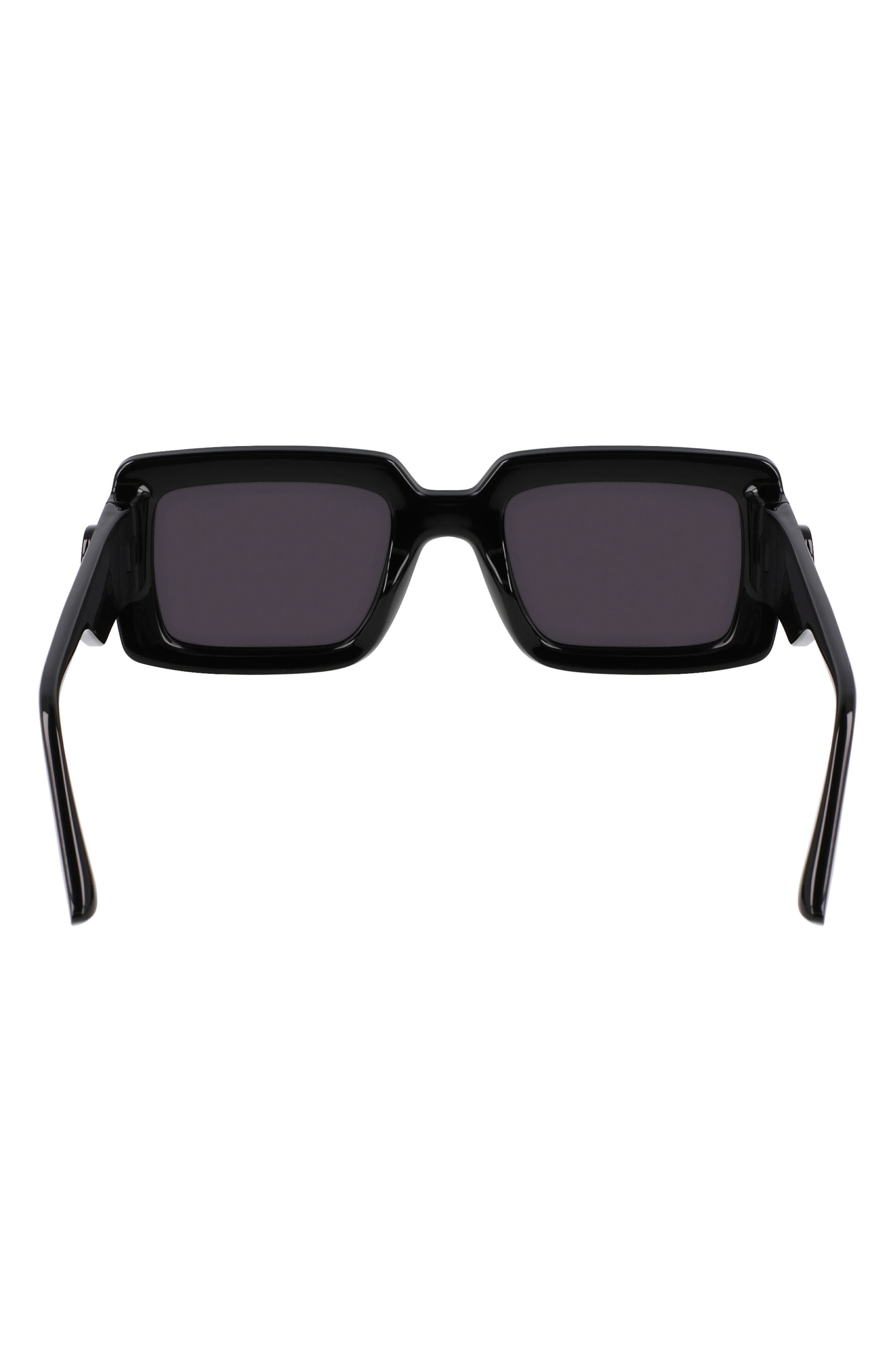 53mm Rectangular Sunglasses - 4