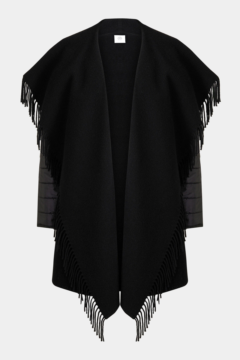 North Poncho in Black 1
