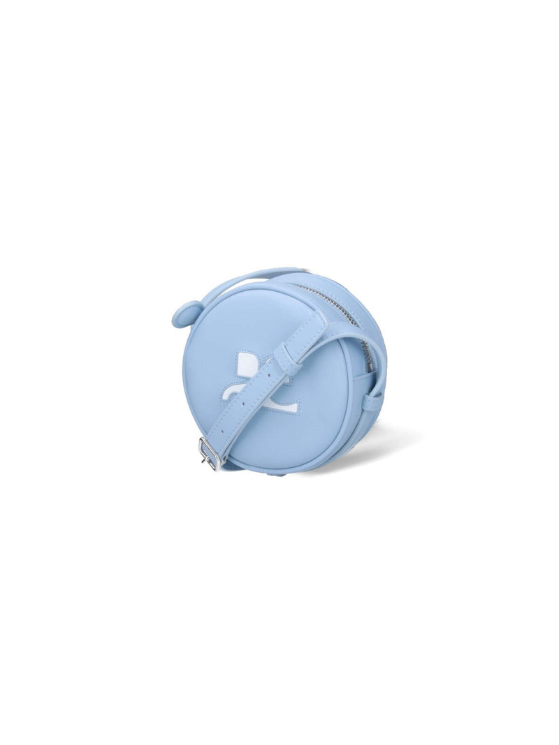 courrèges "REEDITION CIRCLE" MINI BAG outlook