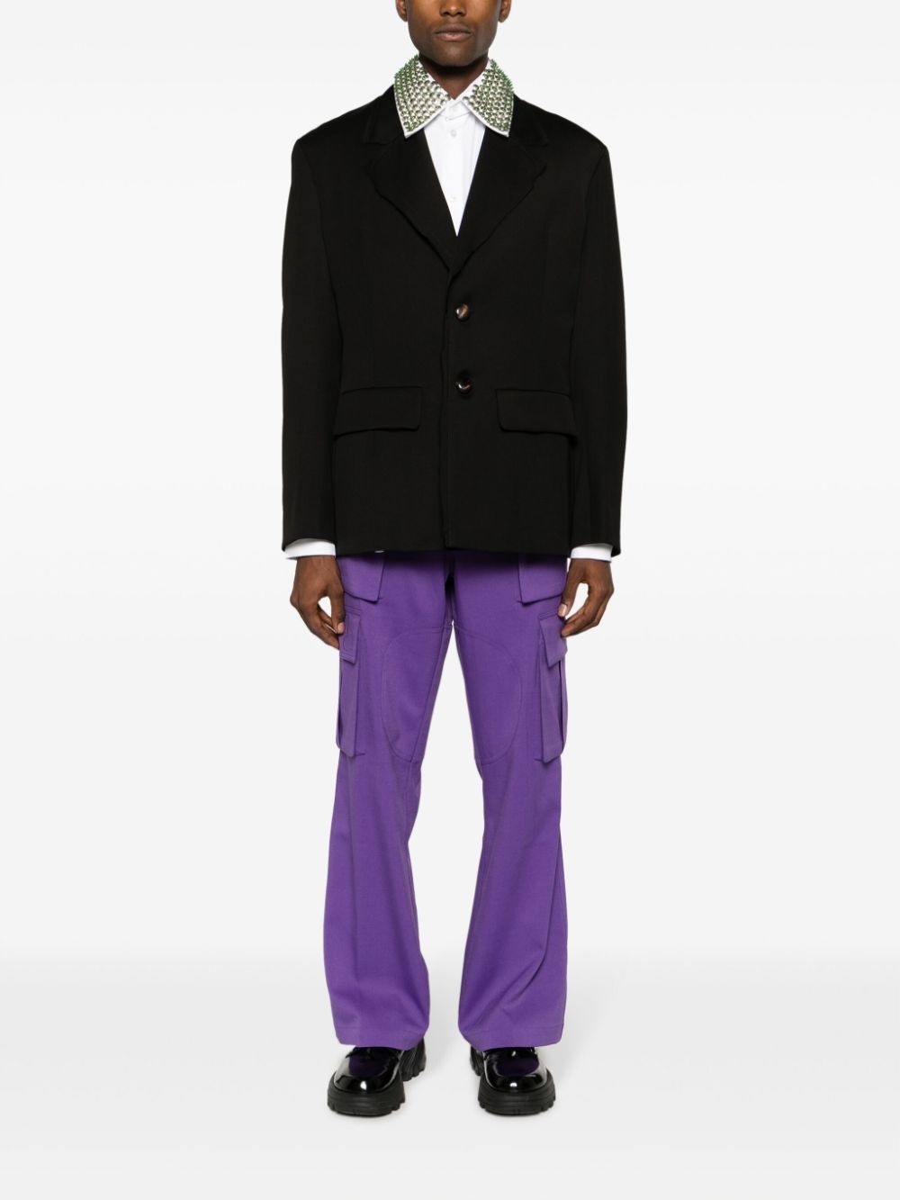 Beche single-breasted blazer - 2