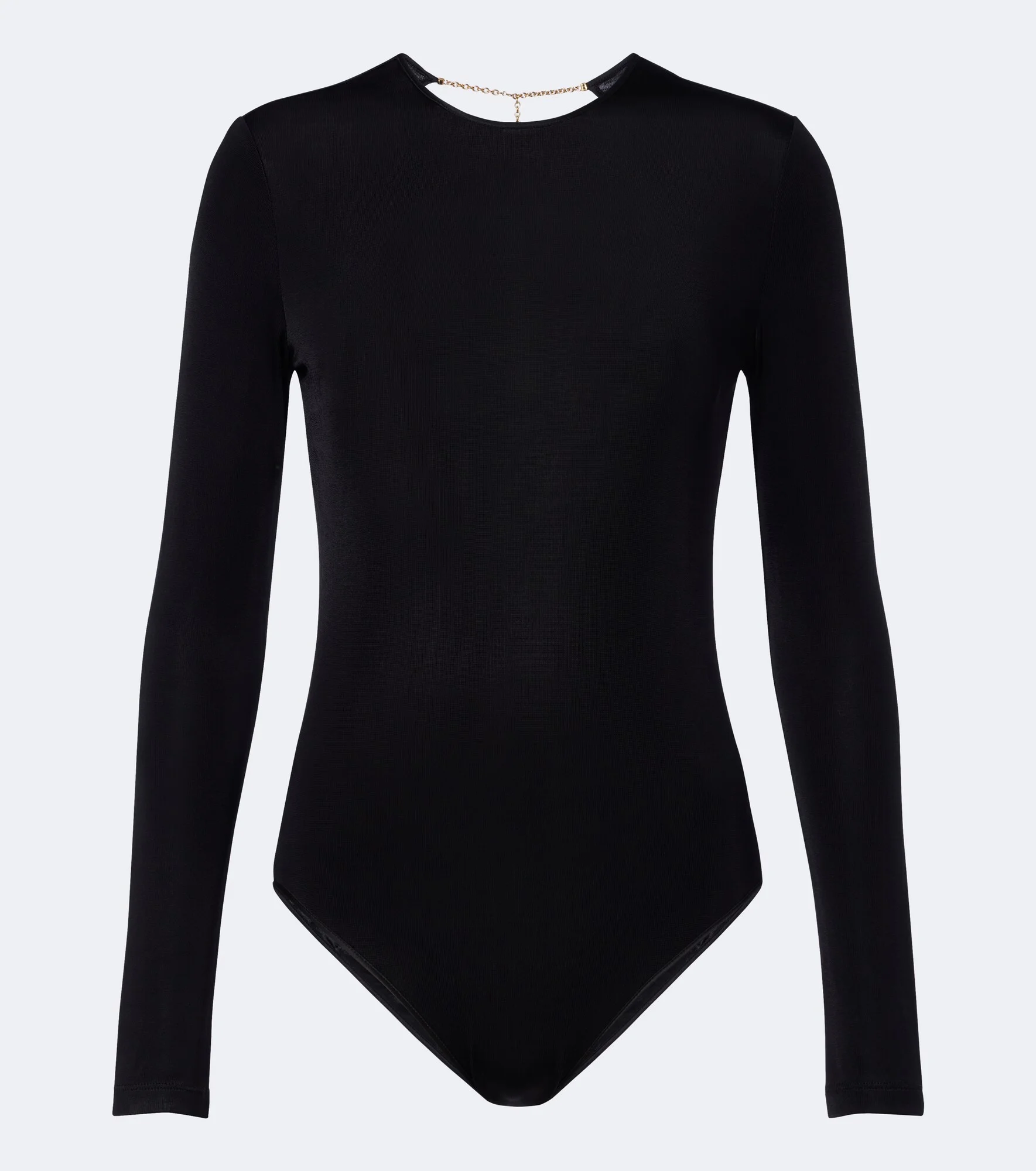 Open-back jersey bodysuit - 1