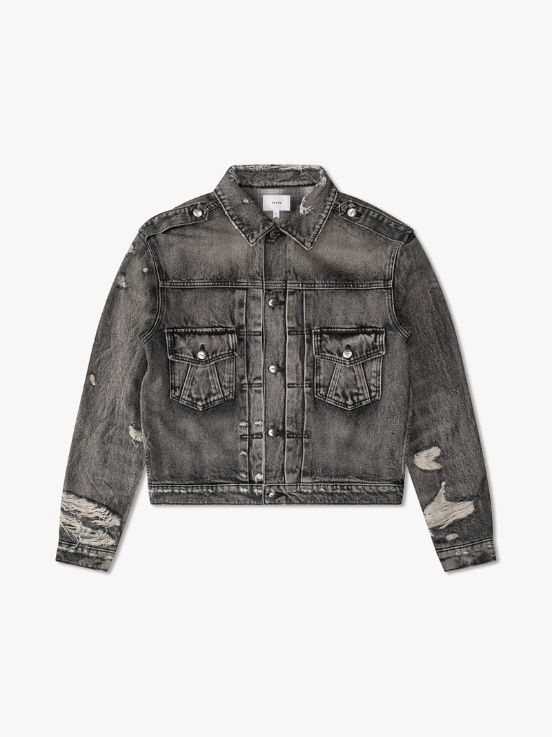 RHUDE DENIM TRUCKER JACKET 1
