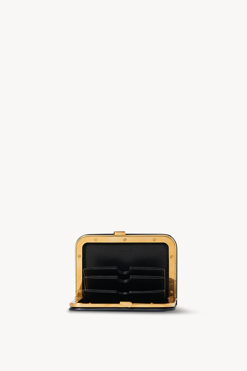 The Row CC Minaudiere in Leather outlook