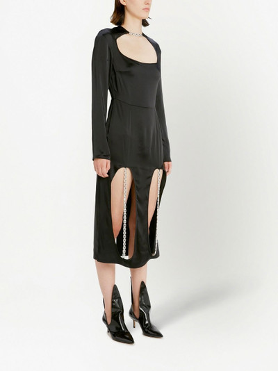 Christopher Kane The Suspense cut-out detail dress outlook