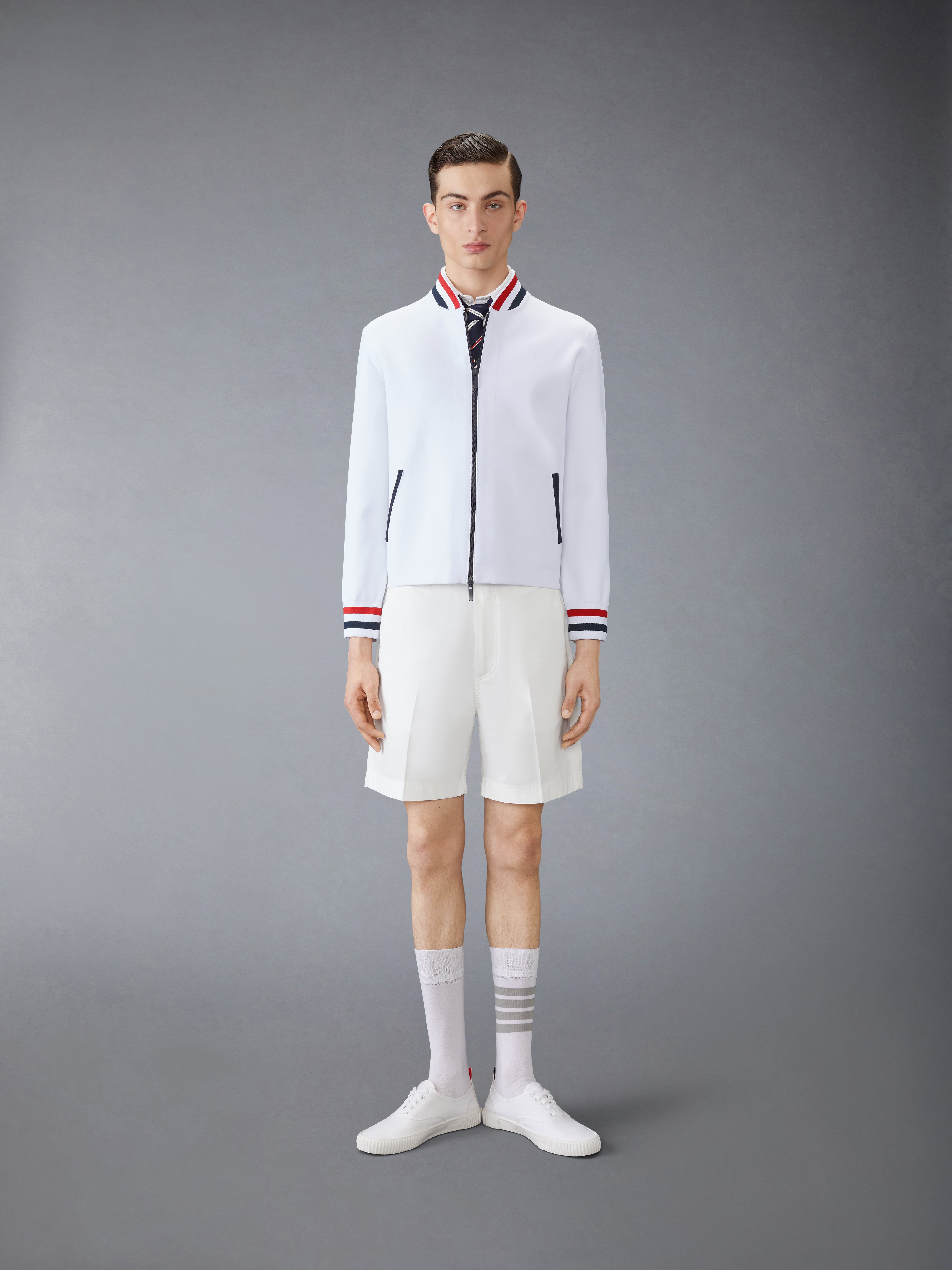 STRETCH VISCOSE TENNIS JACKET - 4