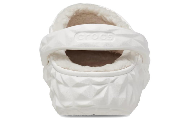crocs Crocs Classic Lined Geometric Clogs 'White' 210069-100 outlook