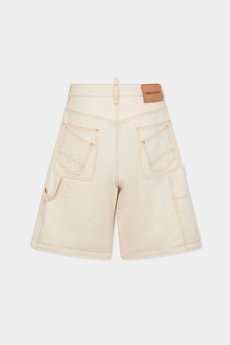 DSQUARED2 RAW WASH CARPENTER SHORTS outlook