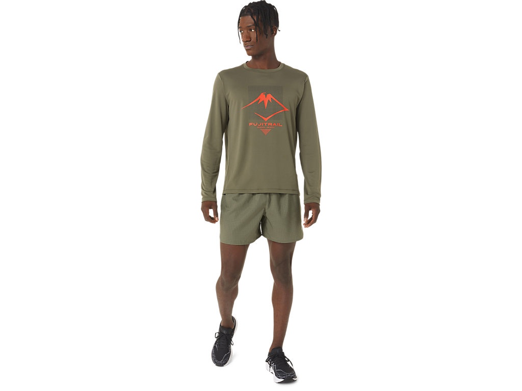 MEN'S FUJITRAIL LOGO SHORT - 8