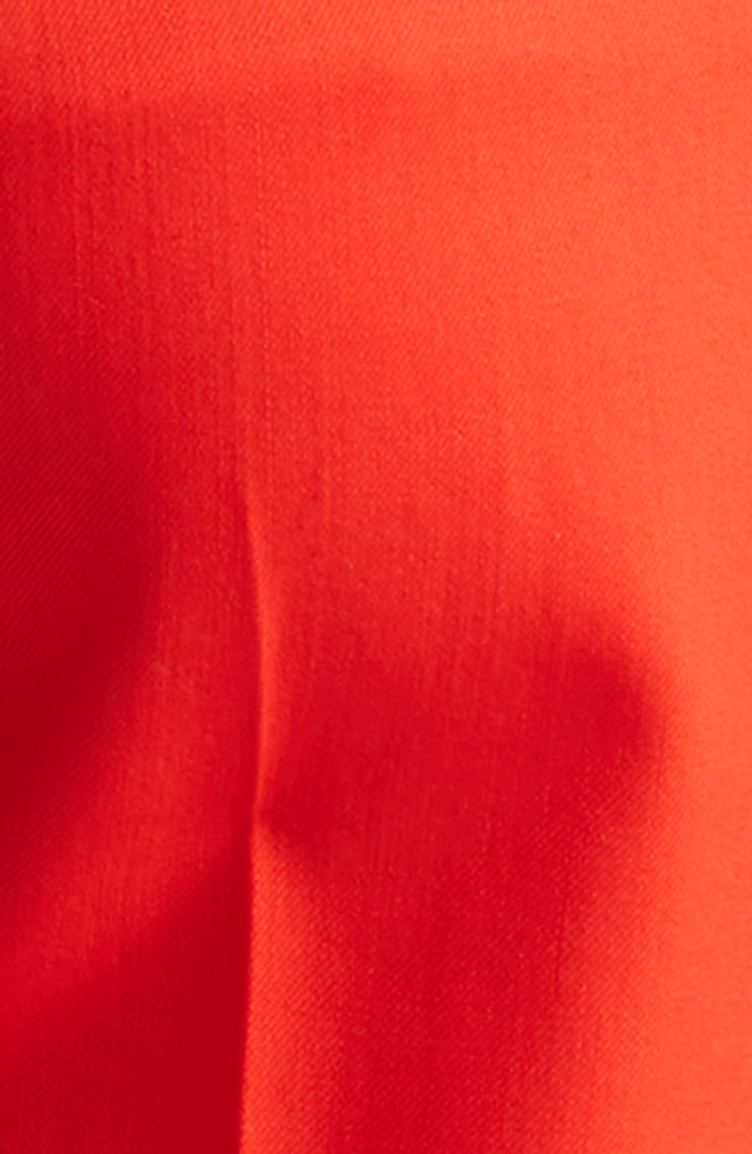Versace Stretch Wool Gabardine Flare Pants in Scarlet at Nordstrom - 7