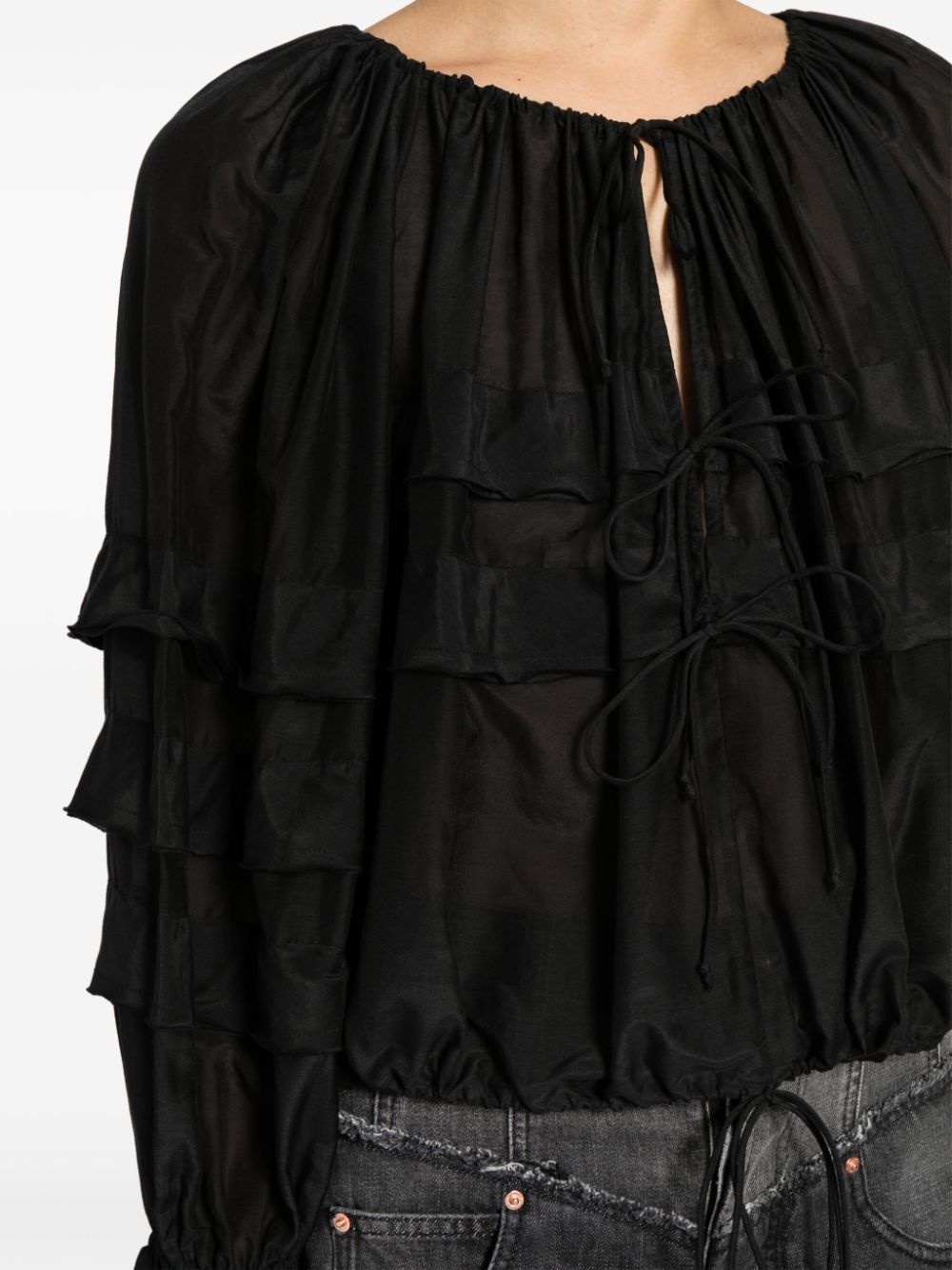 Cora ruffled blouse - 5