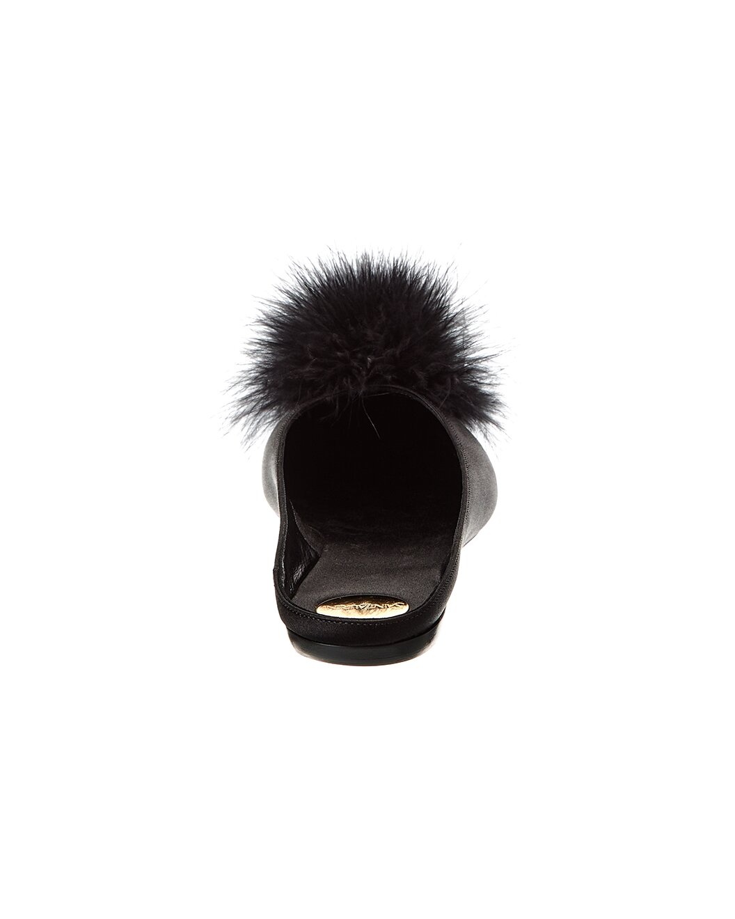 Saint Laurent Lido Satin Flat - 3