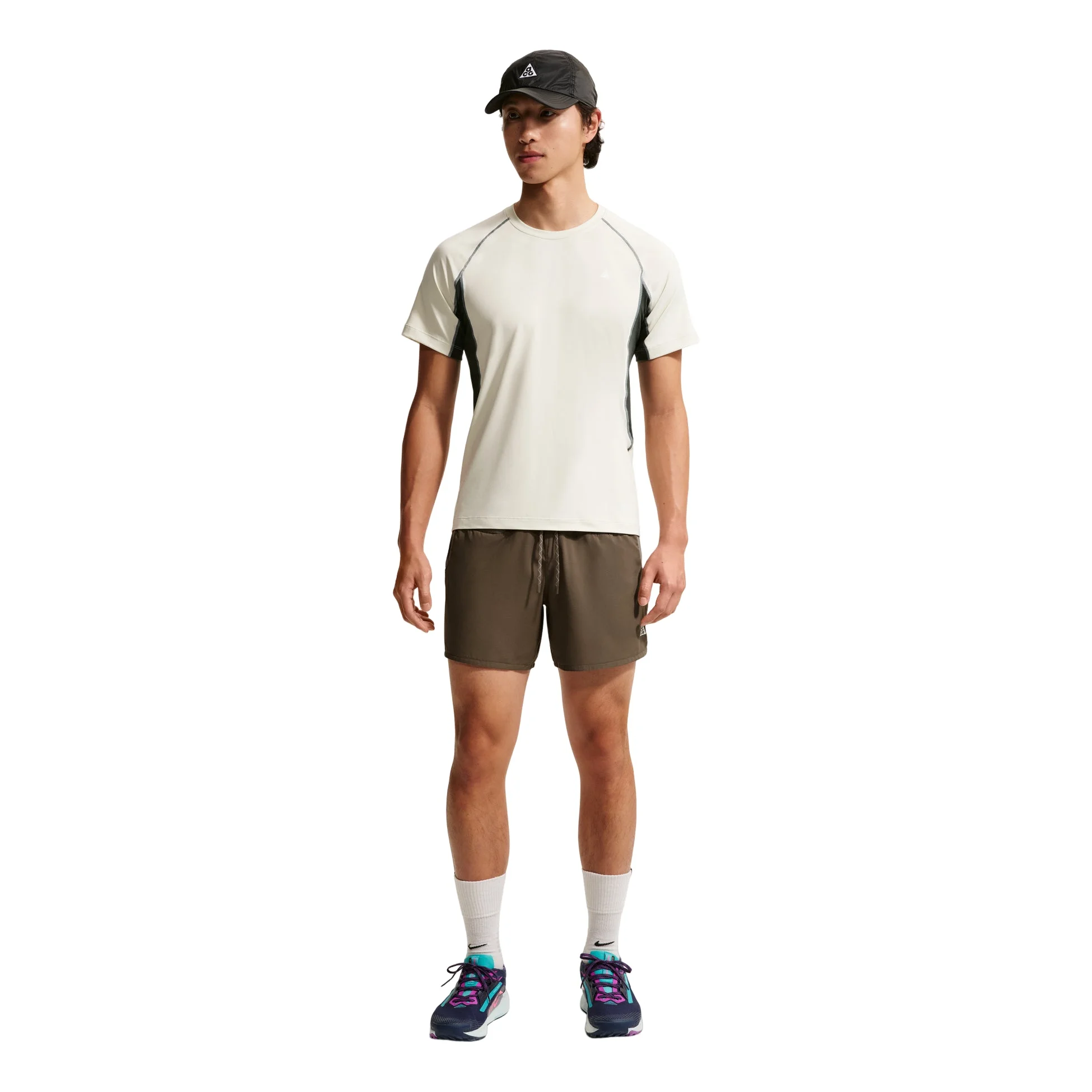 Nike ACG Second Sunrise Dri-FIT ADV 5-Inch Brieflined Shorts 'Ironstone Cave Stone Summit White' IO9 - 1